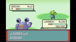 POKEMON EMERALD  LOUDRED  ATADURA  BIND [upl. by Kcaj]