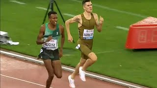 Yared Nuguse wins Jakob Ingebrigtsen in Mens 1500m at Zurich Diamond League 2024 [upl. by Nwadal]