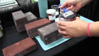 Restore Paver Color System Stain Treatment By John Young of the Weekend Handyman [upl. by Odnarb]