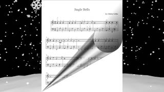 Jingle Bells  Klaviermusik Klaviernoten Weihnachtslied Englisch Klavier lernen Klavier spielen [upl. by Rutherfurd]