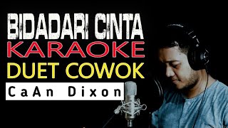 BIDADARI CINTA KARAOKE DUET COWOK [upl. by Dott346]