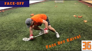 You won the clamp Now what  Faceoff Exit Tutorial  36 Lacrosse Virtual Training [upl. by Dixon]