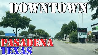 Pasadena  Texas  4K Downtown Drive [upl. by Sophey]