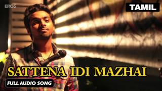 Sattena Idi Mazhai  Full Audio Song  Darling [upl. by Hgielime]