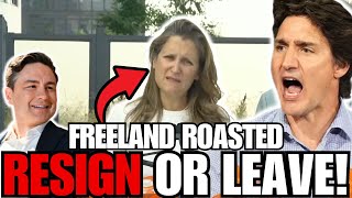 Justin Trudeau Wants Freeland To RESIGN From Office [upl. by Ardnuaed604]