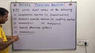 Ammonolysis reactions [upl. by Marlon]