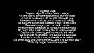 Demasiado Negro Remix Letra [upl. by Alexandria]