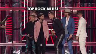 Imagine Dragons Wins Top Rock Artist  BBMAs 2019 [upl. by Ateuqahs]