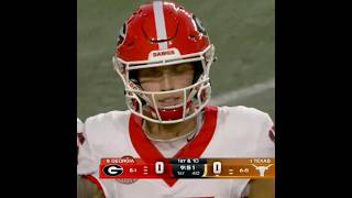 CARSON BECK THROWS AN INTERCEPTION EARLY AGAINST TEXAS 😳 [upl. by Anitnemelc333]