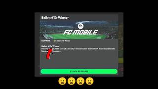 FC mobile Ballon dOr pack opening shortseafc25fcmobile25 [upl. by Anaicul]