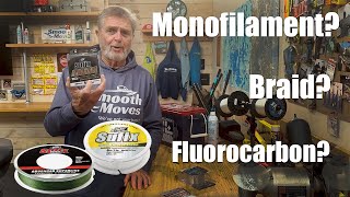 When to Fish Mono Braid or Fluorocarbon Fishing Line Options Today [upl. by Burford]