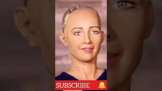 AI ROBOT SOPHIA WILL DESTROY HUMANS 😀shorts viral viral [upl. by Ochs]