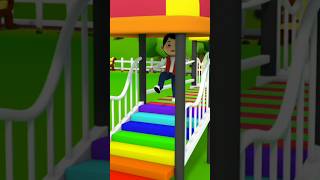 Rainbow Colors Song shorts learningvideos kidssongs nurseryrhymes [upl. by Thaine]