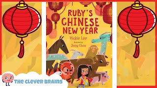 RUBYS CHINESE NEW YEAR By Vickie Lee  LUNAR NEW YEAR READ ALOUD  CHINESE NEW YEAR BOOKS FOR KIDS [upl. by Portuna]