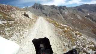 Col du Sommeiller 3068m on F800GS Dust Road [upl. by Giovanni]