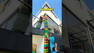 MENYUSUN LEGO parkour legotower legolas ngeshortsdulu [upl. by Duleba]