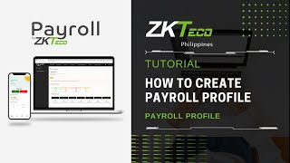 ZKPayroll  Payroll Profile  How to Create [upl. by Tama872]