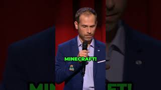 Proč chtějí všechny děti hrát Minecraft Co to sakra je ⏹️🔲standupcomedy standupcomedycz standup [upl. by Odnomyar]