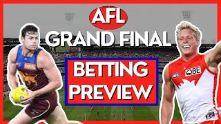 Grand Final Betting Preview  Sydney Swans vs Brisbane Lions  2024 AFL Season [upl. by Ballman]