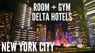 Inside DELTA HOTELS NEW YORK TIMES SQUARE review New York City explained [upl. by Wilkison]