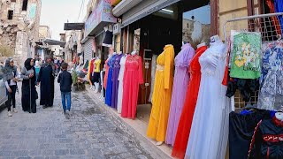 Aleppo Jalloum Walking tour  حلب سوق الجلوم [upl. by Nosreme]