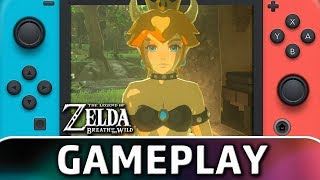 Bowsette in Zelda Breath of the Wild  MOD on Switch [upl. by Haraz]