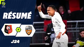 Rennes  Lorient  12  Le résumé  Ligue 1 202324 [upl. by Burkle]