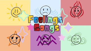 Feelings and Emotions Song for Kids  Learn About Happy Sad Angry amp More Emotional Colors amp Faces [upl. by Vaughn]