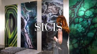 SICIS Gem Glass Presentation Cersaie 2022 [upl. by Amend]