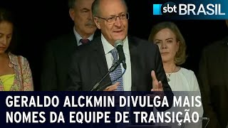 Geraldo Alckmin divulga mais nomes da equipe de transição do governo  SBT Brasil 081122 [upl. by Yenffit]