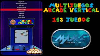 MASTER MULTIJUEGOS ARCADE VERTICAL  MAXIMUS ARCADE [upl. by Bonar]