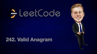 Leetcode 242 Valid Anagram Java PS with additional follow up solution [upl. by Farnsworth]