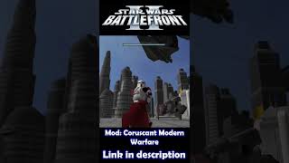 Star Wars Battlefront II  Mod Showcase  Coruscant Modern Warfare [upl. by Tati109]