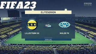 FIFA 23  Lillestrøm SK vs Molde FK  Eliteserien  Gameplay [upl. by Madonna]