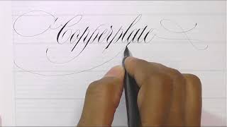 PAScribe Copperplate  Nib amp Ink [upl. by Efar623]