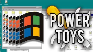 Microsoft PowerToys for Windows 95  Vintage Software Demo [upl. by Rheingold]