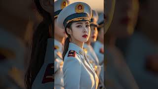 The female soldier is very pretty and cute lyrics music chill song sad vietsub dreamy roses [upl. by Eidak]