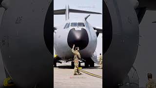 A400M Atlas turboprop engine starts up royalairforce [upl. by Archibaldo333]