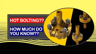 HOT BOLTING HOW IT WORKS HOW MUCH DO YOU KNOW HOT TORQUING LIVE BOLTING SINGLE STUD REPLACEMENT [upl. by Ellebasi802]