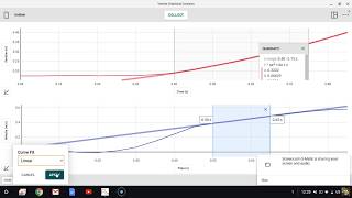 Analyzing a Graph Using Vernier Graphical Analysis [upl. by Jordison]