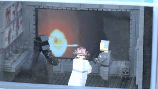 LEGO Star Wars Miniland Death Star Model Display at LEGOLAND California [upl. by Perseus660]