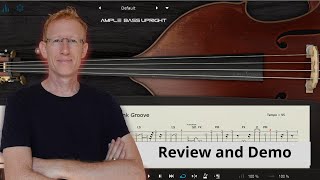 Ample Sound Bass Upright  Review and Demo plus few other instruments [upl. by Damon]