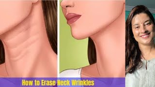 Worried about NECK amp CHEST WRINKLES  Try these facial exercises massage and skincare tips [upl. by Domenech]