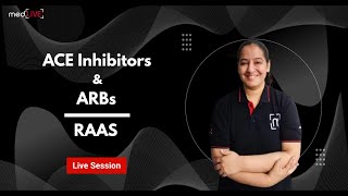 ACE Inhibitors amp ARBs  RAAS  Antihypertensive Drugs  MedLive by Dr Priyanka [upl. by Lorelei]