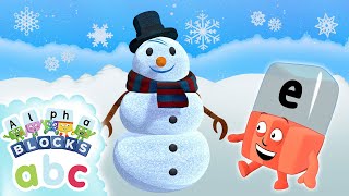 AlphablocksFrancais  Lhiver 🎄❄️⛄️  Apprendre langlais [upl. by Chavey]