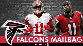 Falcons Trading For Brandon Aiyuk Or Signing Julio Jones Atlanta Falcons Rumors Mailbag [upl. by Wetzell]