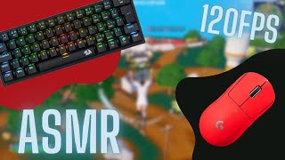 redragon fizz k617 amp 120fps ASMR Chill CHAPTER 4 late game 🤩 🏆Keyboard ASMR Fortnite Gameplay [upl. by Theodosia]