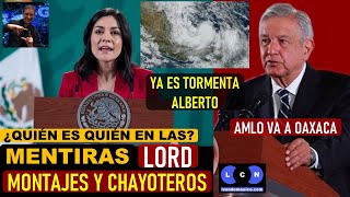 CONAGUA YA ES TORMENTA ALBERTO  MENTIRAS DE LA SEMANA AMLO VISITA VERACRUZ ITSMO Y OAXACA [upl. by Cleodal683]