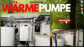 Wärmepumpe im Altbau  Das Leben als Heizungsbauer  Viessmann wärmepumpe handwerk plumbing [upl. by Teragram]