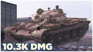 T62A • 103K DMG • 5 KILLS • WoT Blitz [upl. by Tebasile168]